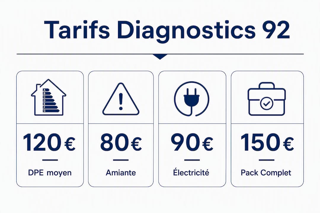 Aperçu des prix des diagnostics immobiliers dans les Hauts-de-Seine