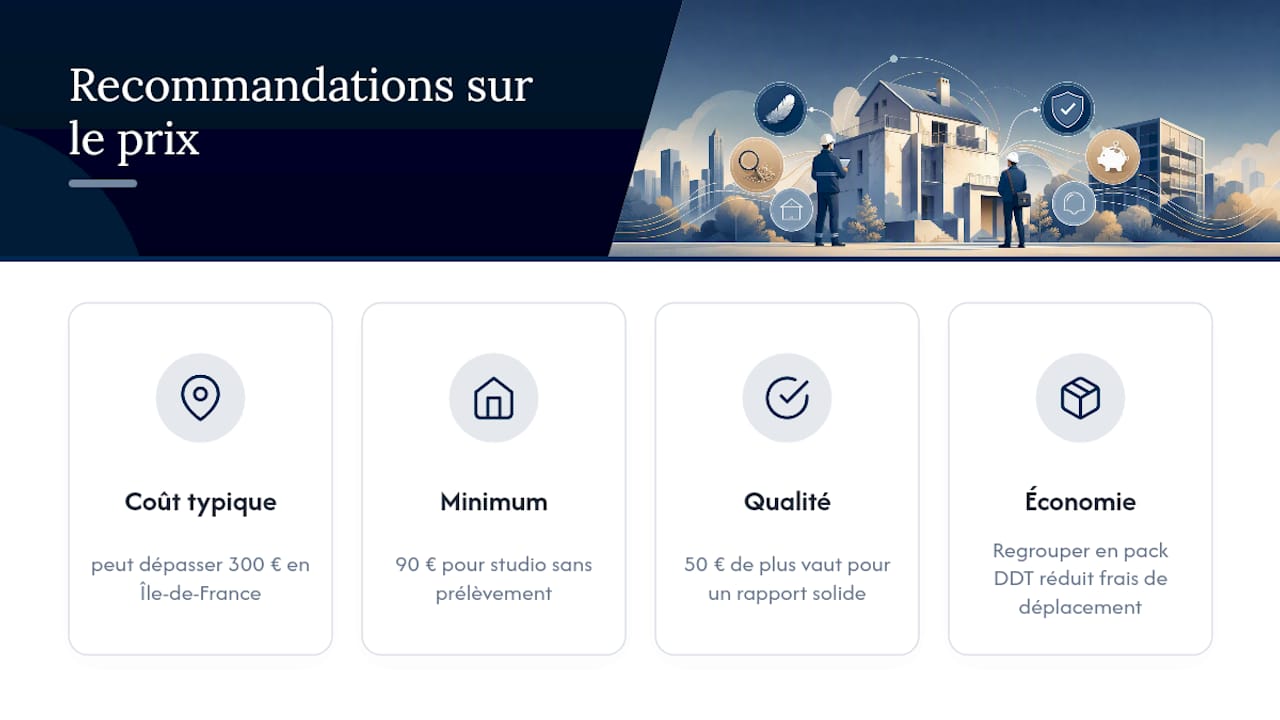 Ce que je recommande vraiment sur le prix d'un diagnostic amiante — overview diagram