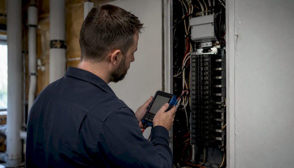 Contrôle de l’installation électrique lors du diagnostic immobilier