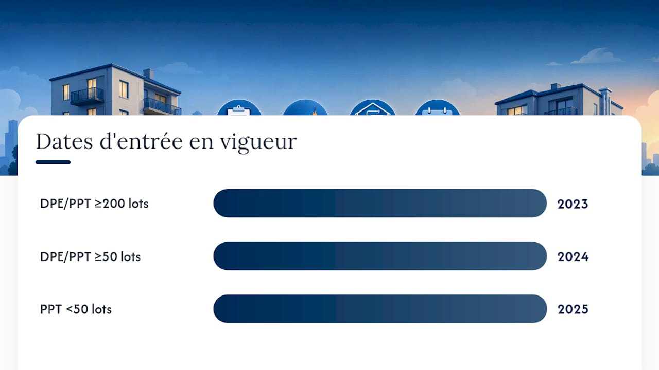 DTG, plan pluriannuel de travaux et DPE collectif : quel lien ? — overview diagram