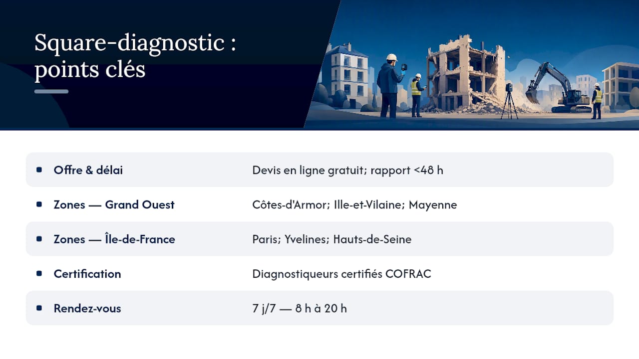 Besoin d'un repérage avant démolition ou d'un PEMD ? Voici comment avancer vite — overview diagram